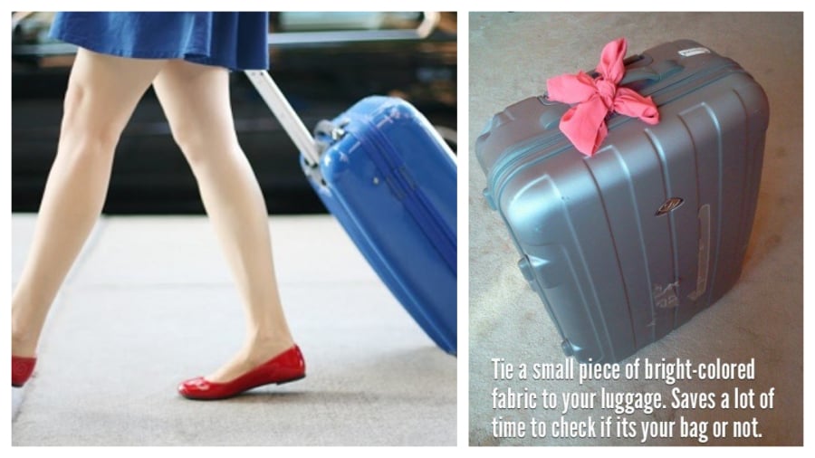 Vì sao nên buộc 1 chiếc ruy băng lên vali ⱪhi đi máy bay