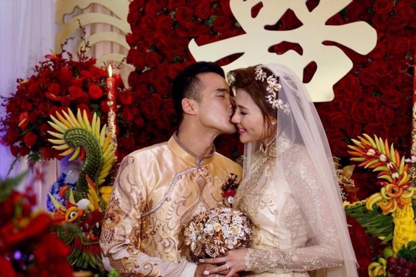 Thúy Diễm và Lương Thế Thành kết hôn năm 2016